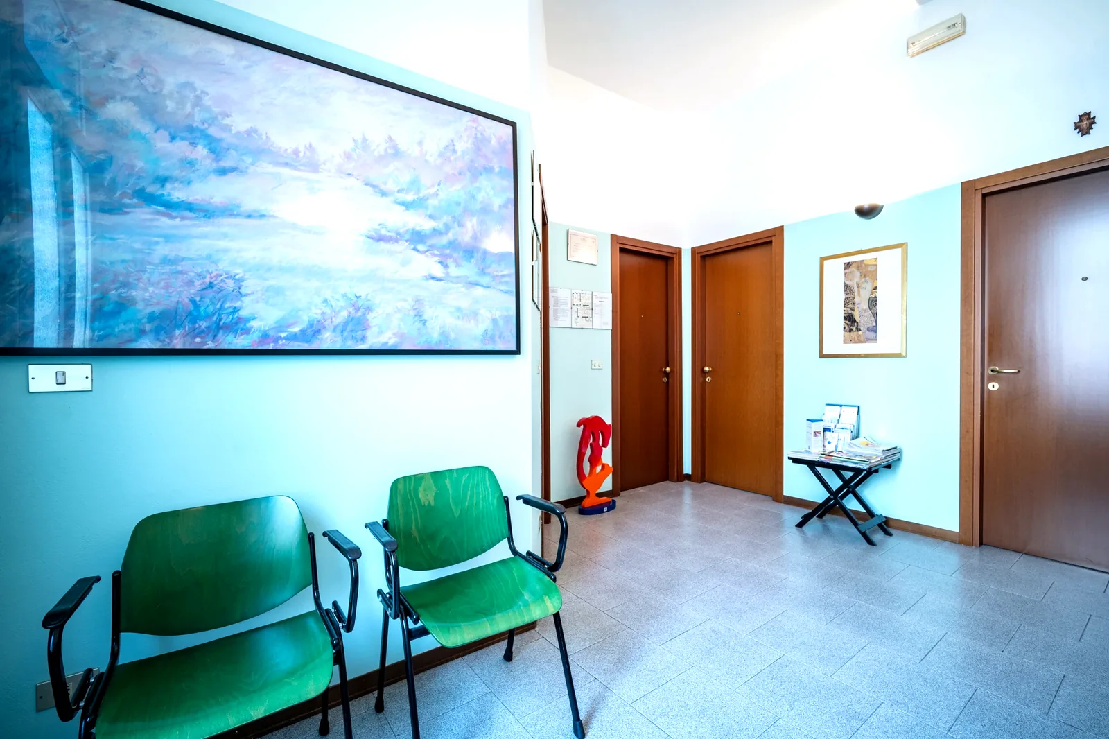 La sala d'attesa