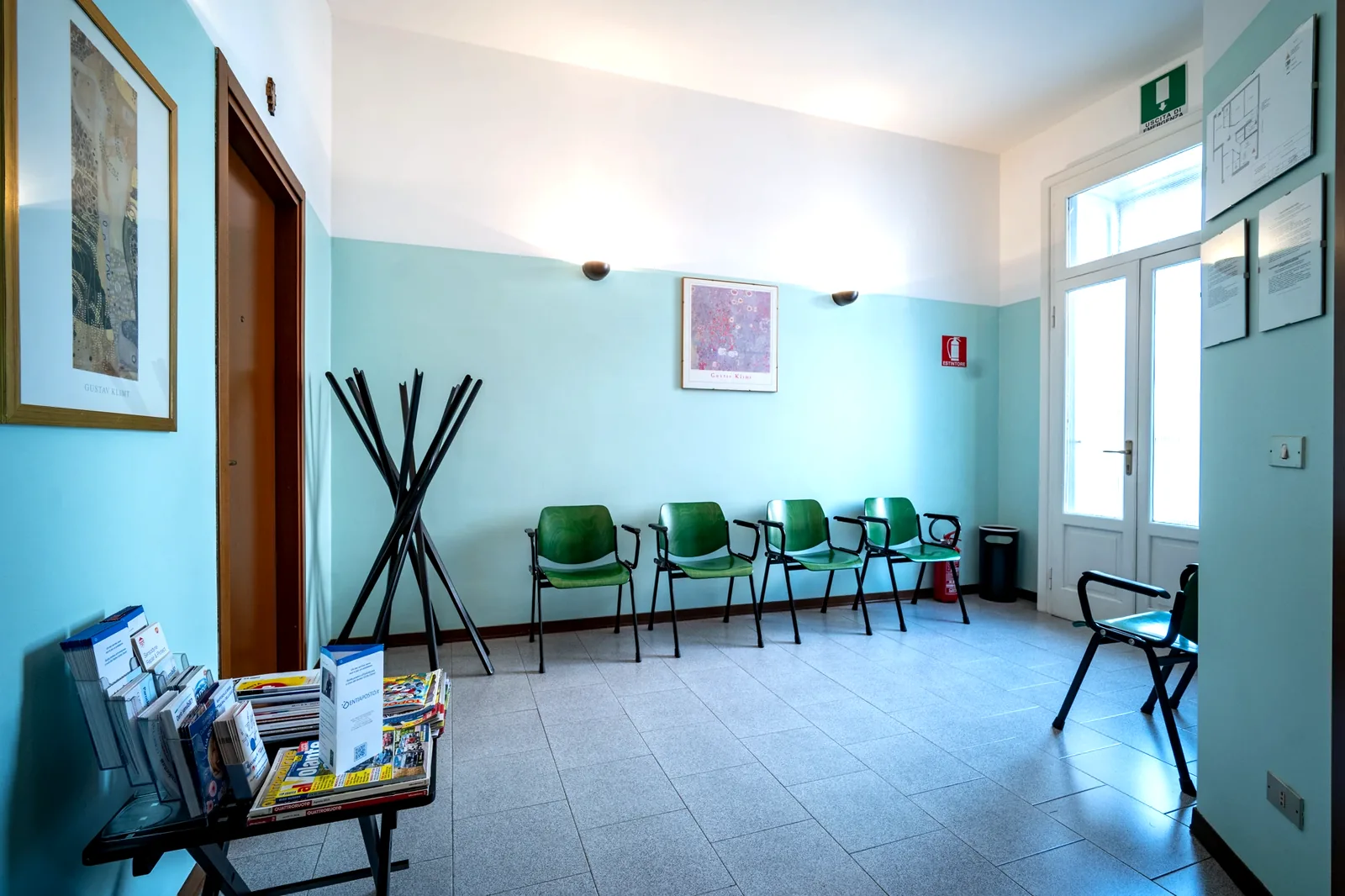 La sala d'attesa