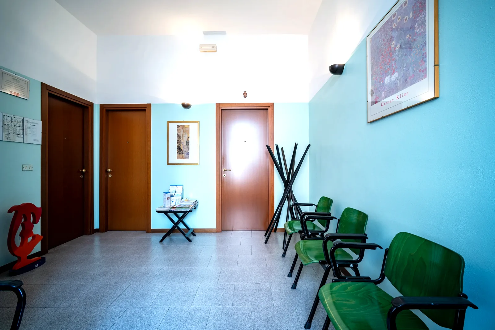 La sala d'attesa