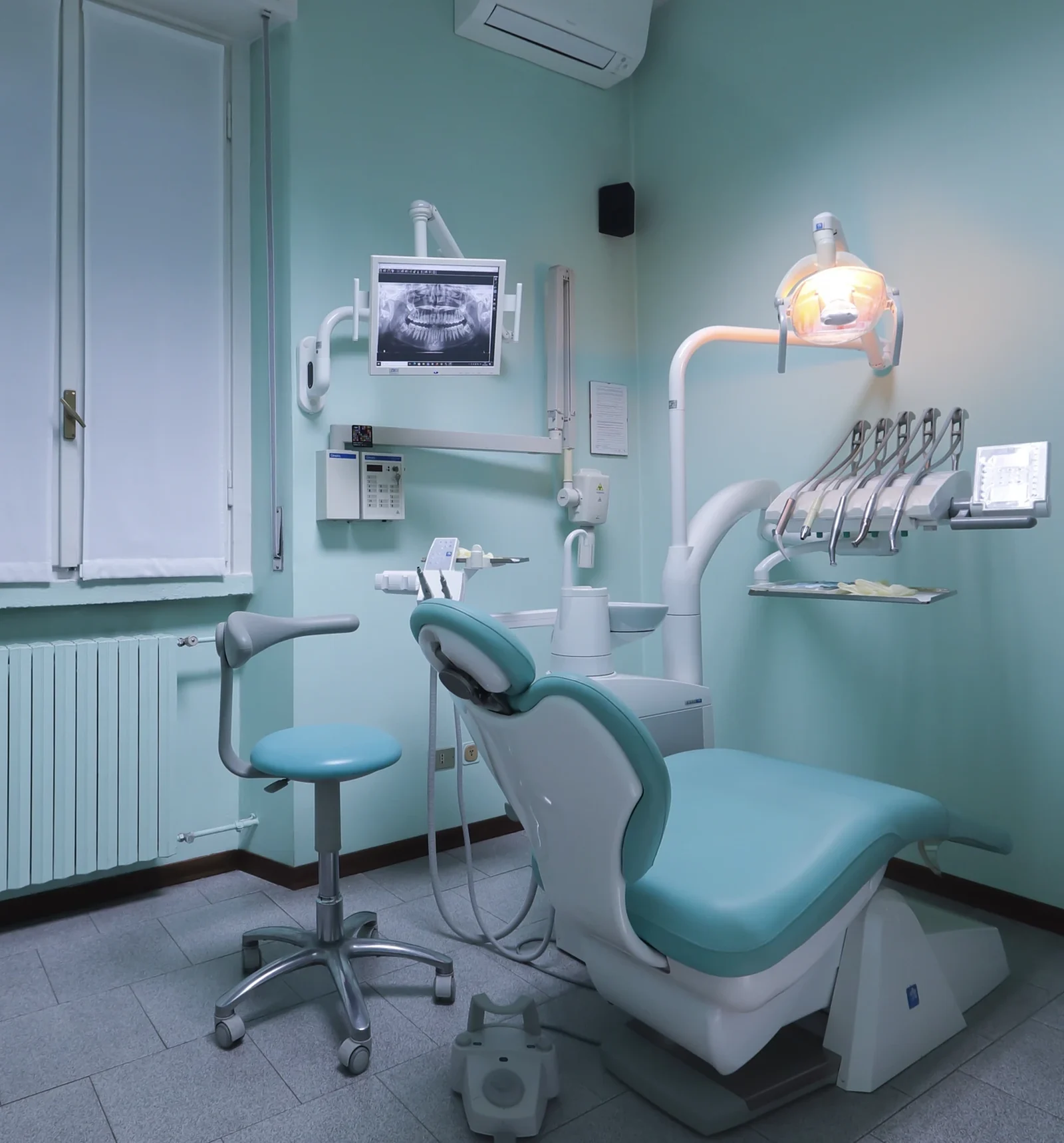 La sala operativa dello Studio Dentistico Massironi